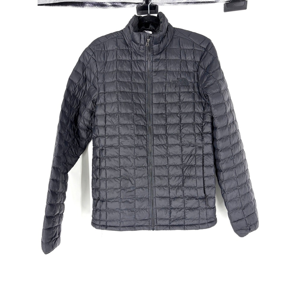 The North Face Mens Thermoball Eco Quilted Insulated Jacket Black Small